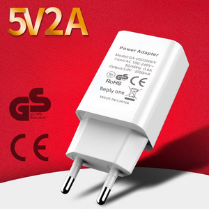 Chargeur USB 5V 2A Norme Européenne Certifié <span class=keywords><strong>GS</strong></span> UE Adaptateur Certifié <span class=keywords><strong>TUV</strong></span> <span class=keywords><strong>Rheinland</strong></span> CE - Product Image 1