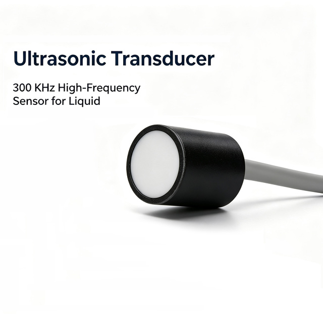 Ultrasonic Wind Speed Direction Sensor Transducer Probe Core 300kHz Waterproof Integrated Transceiver Fixed Mounting