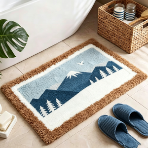 <span class=keywords><strong>Tapis</strong></span> <span class=keywords><strong>de</strong></span> <span class=keywords><strong>bain</strong></span> absorbant personnalisé marron et vert, <span class=keywords><strong>tapis</strong></span> <span class=keywords><strong>de</strong></span> <span class=keywords><strong>salle</strong></span> <span class=keywords><strong>de</strong></span> <span class=keywords><strong>bain</strong></span> tuftés à la machine, <span class=keywords><strong>tapis</strong></span> <span class=keywords><strong>de</strong></span> <span class=keywords><strong>bain</strong></span> luxueux doux antidérapants en peluche shaggy - Product Image 4
