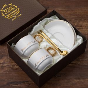 Factory Wholesale Custom Tea Coffee Cup Ceramic Packaging Boxes UV Printed Light Luxury Package <b>Mug</b> Set Gift Box Father's Day - Product Image 4