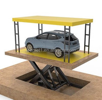 Plateforme élévatrice à ciseaux fixe, table élévatrice à ciseaux pour voiture, élévateur à ciseaux pour voiture