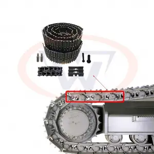 Pc228 Track Chain Pc230 Pc240 Track Link Assy Pc270 Pc300 Steel Track Shoe Assy For Komats-U Excavator