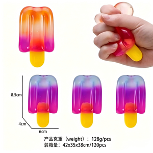 JITENG NeeDoh Style Ice <span class=keywords><strong>Pop</strong></span> Squishy Blind Box, Juguete Antiestrés de Hielo en Forma de Paleta, Juguete Sensorial Suave para Regalos - Product Image 6