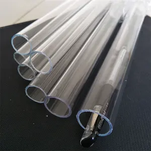 Customized Any Size Clear Plastic Acrylic Tube / PC Tube/ Acrylic Pipe Made Of Imported Raw Material