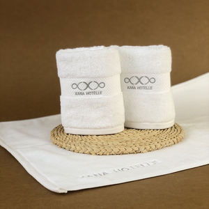 5ดาวโรงแรมหรูผ้าขนหนูอาบน้ำชุดและร่างกายทำงานเสื้อคลุมอาบน้ำทั้งหมดสามารถปรับแต่งเย็บปักถักร้อยยี่ห้อ - Product Image 3