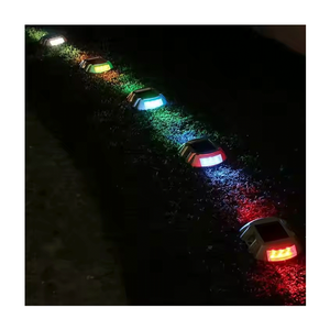 Tanwan Epistar ब्रांड एलईडी 3pcs प्रति साइड एल्यूमीनियम सौर एलईडी बिल्ली आँखें फुटपाथ मार्करों रोड स्टड निर्माताओं - Product Image 1