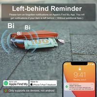분실 방지 130dB 충전식 여성용 개인 경보기, 내 물건 찾기 앱과 연동하여 물건 찾기 가능