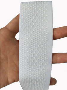 Màu trắng có sẵn thăng hoa in <span class=keywords><strong>Webbing</strong></span> không trượt Silicone đàn hồi Gripper Power Band cho đi xe đạp - Product Image 2