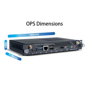 Directe d'usine Domify I5 1030NG7 Mini <span class=keywords><strong>OPS</strong></span> <span class=keywords><strong>PC</strong></span> ODM OEM intégré enfichable USB RJ45 Audio DP HD-MI tableau blanc pour l'éducation nouveau - Product Image 5