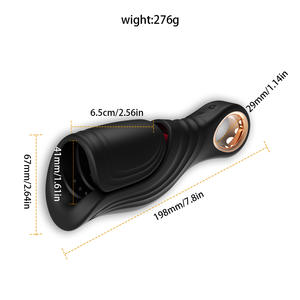 Masturbador de Pene con 10 Vibraciones y Lengua Automática para Estimular el Glande, para Adultos - Product Image 5