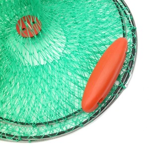 Trois dérive protection de la <span class=keywords><strong>mer</strong></span> filet de pêche poche filet sac séchage rapide pliant Cage à poisson épaissi panier à poisson accessoires de pêche - Product Image 4