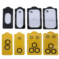 Film protecteur d'objectif d'appareil photo transparent de haute qualité pour iPhone 17 Pro Max, protection d'objectif en verre mat anti-rayures pour iPhone 17 Air