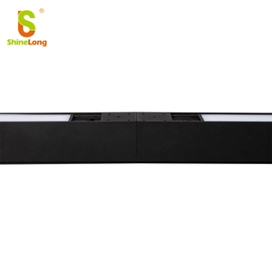 Luminaire linéaire à connexion sans soudure, boîtier en aluminium noir, éclairage haut et bas, 2 pieds, 4 pieds, 8 pieds, 40W, 80W - Product Image 2