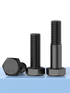 Tornillo de Cabeza Hexagonal con Rosca Completa M20 de Fábrica Bibo Yaente |   Tornillo de Cabeza Hexagonal M20 de Acero al Carbono de Alta Resistencia Grado 10.9 con Recubrimiento de Óxido Negro - Product Image 4