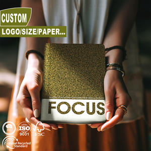 Bestseller A5 Kork-Tagebuch mit Individuellem Logo Hardcover-Planer Geschenkset aus Recyceltem Notizbuch Umweltfreundlicher Planer aus Kaffeesatz-Leder - Product Image 1