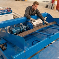Machine à souder automatique pour treillis soudé en acier de renforcement TQ TQ5-8 7.5kW 50-70 fois/min en panneau