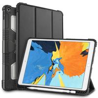 Trifold-Kickstand Slim Hard Shell pour 10.2 pouces Apple Original iPad Antichoc Computer Usage Cover Laptop Bags & Covers