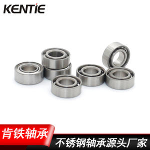 ตลับลูกปืน SR155ZZ แบบเปิด สำหรับอุปกรณ์ตกปลาขนาดเล็ก เครื่องมือกลความแม่นยำสูง ทำจากเหล็กกล้าไร้สนิม 440 ตลับลูกปืนเม็ดกลมร่องลึก - Product Image 4