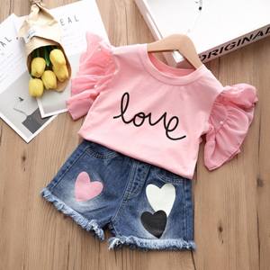 Nouvelle Collection 2021 : Vêtements d'été pour petites filles, manches évasées, style floral, vente en gros Chine, boutique, vêtements pour enfants du Bangladesh - Product Image 2