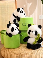 Styles Tendance Chaudes Bambou PANDA Peluches Peluches Doux Coussin Matériel Chinois Jouets