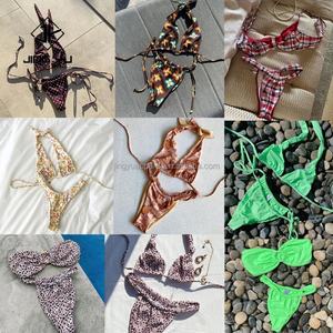 Trajes de Baño Ecológicos al por Mayor, Fabricante con MOQ Bajo, Trajes de Baño, Conjunto de Bikini Sexy, Trajes de Baño para Mujer, Bikinis - Product Image 3