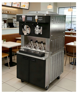 Macchina per Gelato Soft Industriale, Produttore di Softy 50/60Hz a Risparmio Energetico per Negozi di Yogurt Gelato - Product Image 6