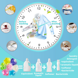 Capsules de <span class=keywords><strong>lessive</strong></span> hypoallergéniques 7 en 1, gel concentré pour le lavage du linge - Product Image 4