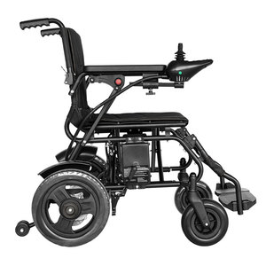 <span class=keywords><strong>Fauteuil</strong></span> <span class=keywords><strong>roulant</strong></span> électrique Batterie 24V 20AH Moteur 250W*2 Cadre en alliage d'aluminium Léger Ceinture de sécurité et <span class=keywords><strong>guidon</strong></span> réglable - Product Image 6