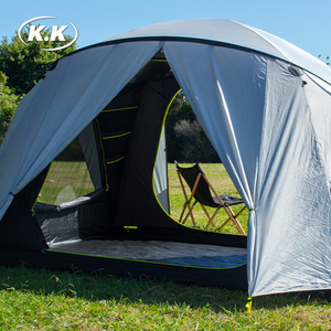 Tente de Camping Familiale <span class=keywords><strong>Gonflable</strong></span> Kawagebo Kamp (KK) 13' X 10.5' (12.8㎡) pour 6 Personnes, Tente Maison de Glamping en Oxford à Air - Product Image 3