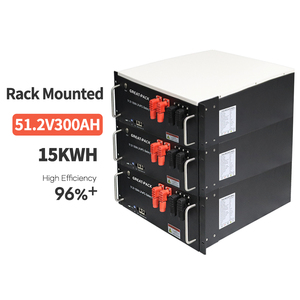 Rack <b>Mounted</b> Battery Rack Cabinet Wholesale Lithium Batteries 48V 100Ah Battery for Solar System - Product Image 1