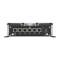 Mini PC XCY Pfsense 6 LAN 3865U 2955U I5 4200U I7 4500U Pare-feu VPN Serveur sans ventilateur Routeur logiciel COM 4*USB