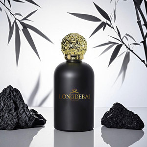 OEM Custom Crimp Matte Black Round Perfume <b>Spray</b> <b>Bottle</b> 30ml 50ml 100ml <b>Empty</b> Gold Cap Glass Perfume <b>Bottle</b> With Gift Box - Product Image 5