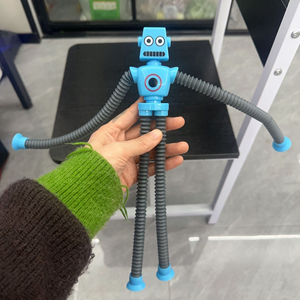 Jouets de Noël en plastique télescopique pour le Nouvel An, décorations de Noël, jouets à ventouse pour enfants et farces pratiques - Product Image 5