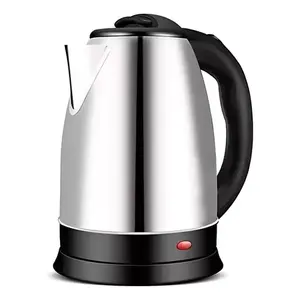 Hervidor Eléctrico de Acero Inoxidable de 2 Litros con Tapa y Asa para Viajes, Diseño Moderno, Tetera Portátil para Café y Té - Product Image 6