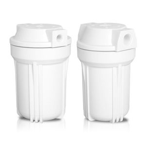 Prefiltro de agua de 5 pulgadas, carcasa de filtro de PP blanca, universal, para accesorio de purificador de agua doméstico - Product Image 1