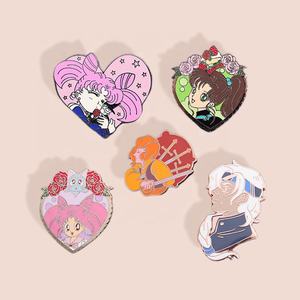 Broches <span class=keywords><strong>de</strong></span> chapeau unisexes personnalisées en alliage, design artisanal, nouvelle mode, épingles en émail dur personnalisées - Product Image 4