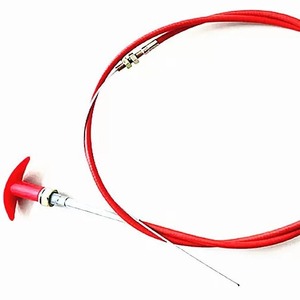 Ensemble d'arbre flexible Phidicos rouge avec poignée en T en acier inoxydable pour bus, camions, autocars, outils d'urgence - Product Image 4
