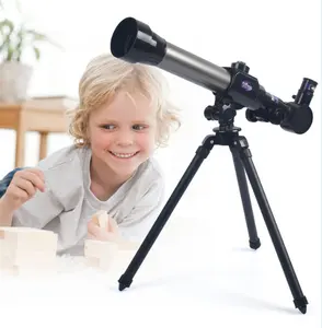 热卖儿童实验高清模拟天文望远镜20x40