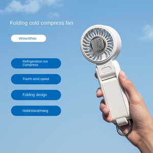 Portable <span class=keywords><strong>Mini</strong></span> USB Ventilateur De Charge Haute Vitesse Turbo Creative Réfrigération Refroidissement Par Air Pliable pour L'extérieur De Poche Installation - Product Image 6