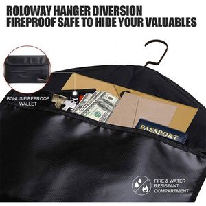 Custom Logo Best Rfq Small Organize <b>Document</b> Fire Proof Packing <b>Bag</b> Cover Safety Fireproof Money <b>Bag</b> - Product Image 5