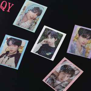 Q Y OEM Clear Holographic <b>Card</b> Protector Inner Sleeves Game <b>Card</b> Holder KPOP Idol Photocard LOMO PC <b>Card</b> Sleeves - Product Image 3