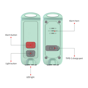 130Db Loudness SOS <strong>Panic</strong> <strong>Button</strong> Personal Safety <strong>Alarm</strong> Keychain Self Defense Supplies Wholesale - Product Image 5