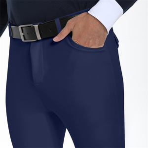 <span class=keywords><strong>Pantalon</strong></span> d'équitation bleu marine <span class=keywords><strong>pour</strong></span> <span class=keywords><strong>homme</strong></span>, séchage rapide, élastique, confortable, avec fermeture éclair, <span class=keywords><strong>pour</strong></span> entraînement en extérieur - Product Image 2