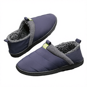 Pantuflas Cálidas y Cómodas para Hombre, de Invierno, con Espuma Viscoelástica, Dos Tonos, Forro de Piel, para Interiores y Exteriores - Product Image 3