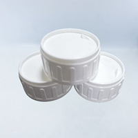 Bouchon à vis anti-déversement en plastique de 38 mm pour bouteille de produits chimiques avec couteau et feuille d'induction HIS Liner pour bouteilles de boissons/eau