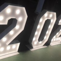 Panneau lumineux LED DakeSign, panneau publicitaire en ABS PVC, éclairage nocturne, alimentation AC, bandes LED pour la décoration de la maison, affichage pour parc, publicité