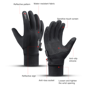 New Style Winter <strong>Gloves</strong> for Men <strong>Women</strong> Anti-slip Touchscreen Waterproof Thermal <strong>Ski</strong> <strong>Gloves</strong> for Running Cycling Colorful Choose - Product Image 2
