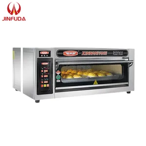 Precios de equipos de panadería maquinaria de panadería comercial gas eléctrico pizza pita pan industrial vapor cubierta horno eléctrico