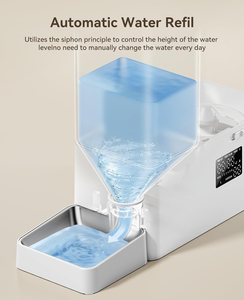 Dispensador Automático de Comida y Agua para Mascotas 2 en 1 con Control por Aplicación Tuya, Comedero y Bebedero Inteligente para Mascotas con Cámara - Product Image 4
