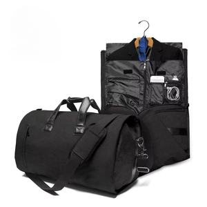 Échantillon gratuit transporteurs pour costume de voyage robe stockage portant un vêtement sac de sport avec une pochette à chaussures et trousse de toilette - Product Image 6